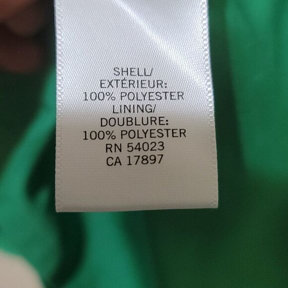 Banana Republic Green Sleeveless Dress Sz 2 - Picture 9 of 9